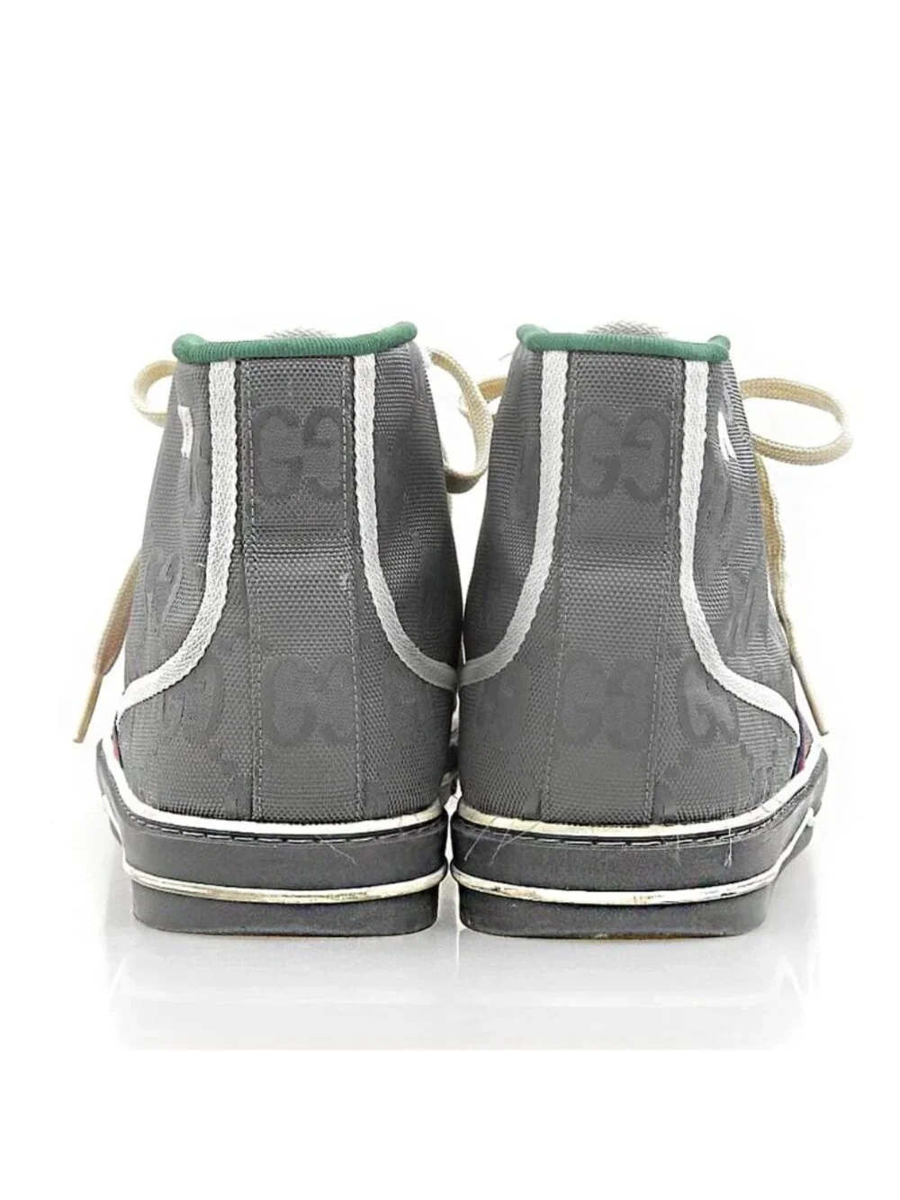Gucci Tennis High Cutsneakers Gray Sneaker